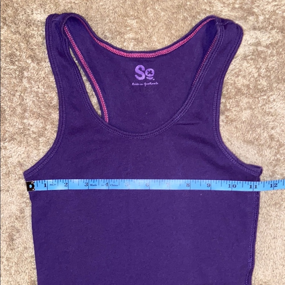 SO Ribbed Tank Top - Picture 3 of 7
